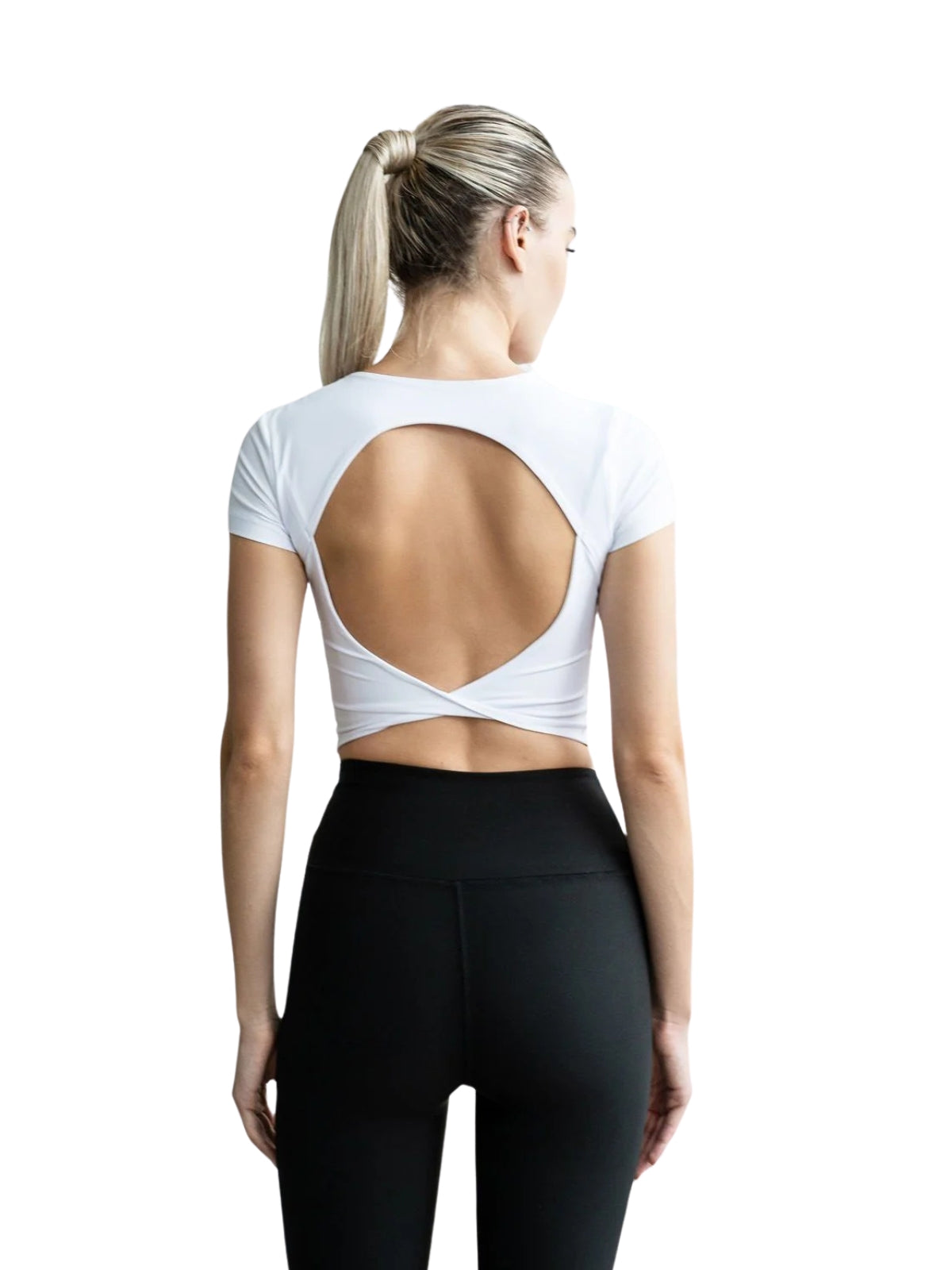 094 Larissa Sport Top in Weiss Dancing Queens