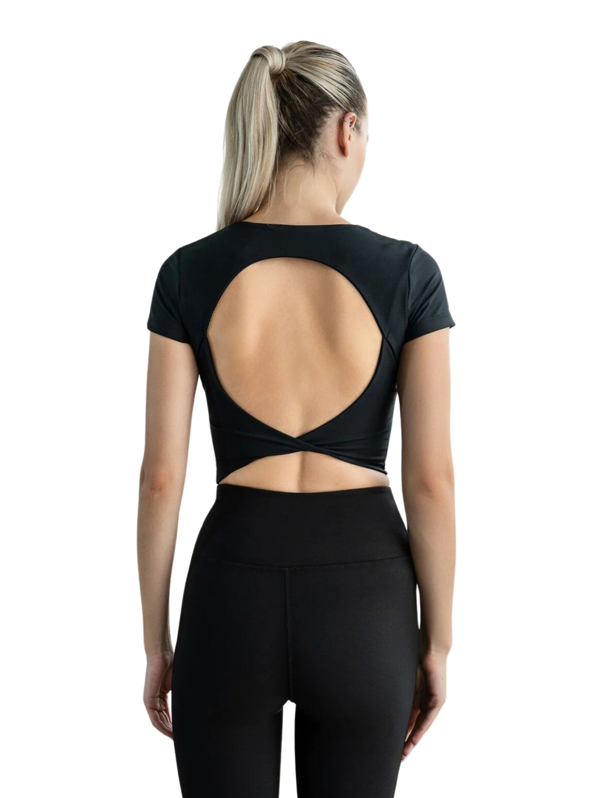 093 Larissa Sport Top in Schwarz Dancing Queens