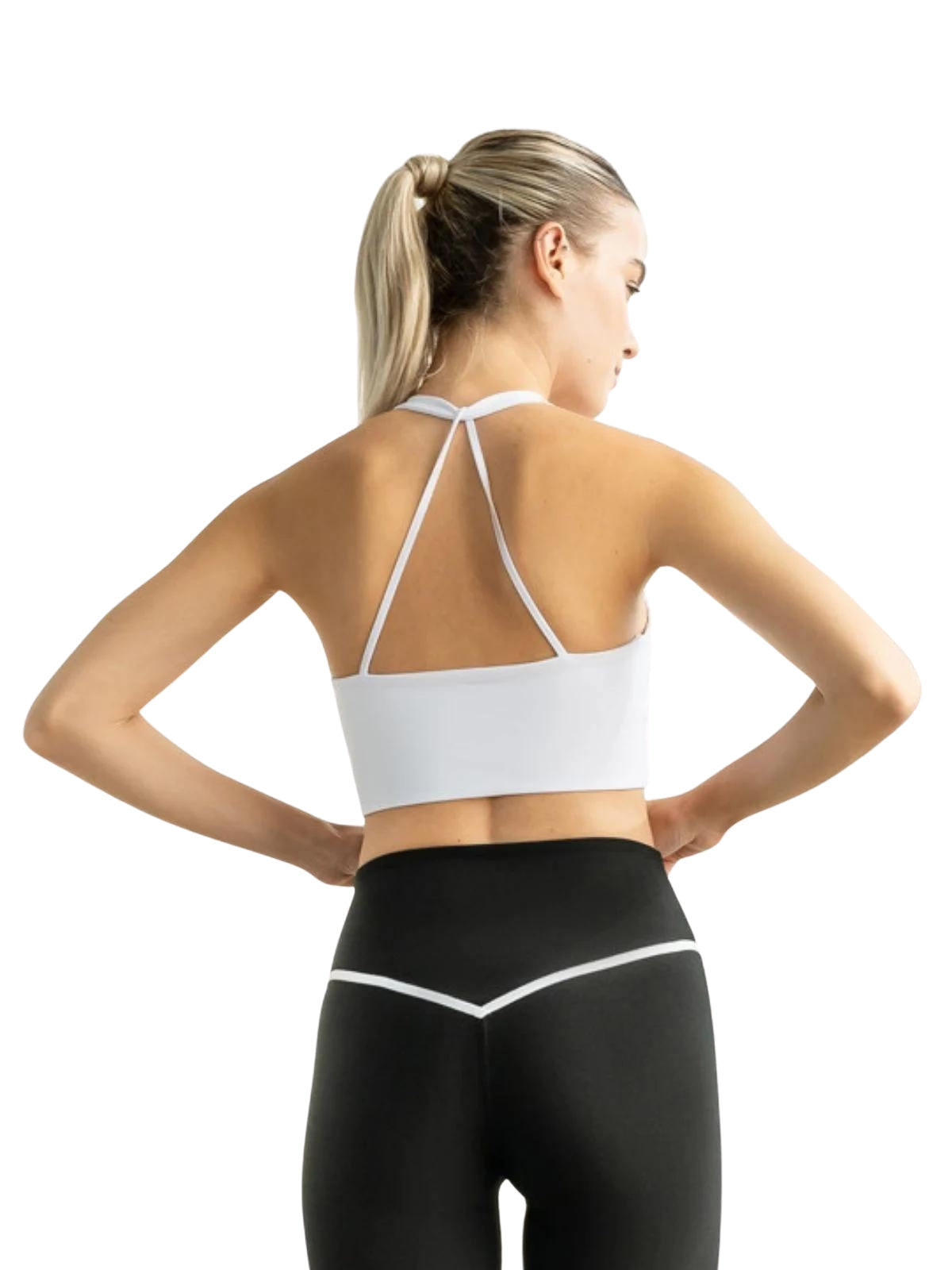 392 Saintes Sport Bra in Weiss Dancing Queens