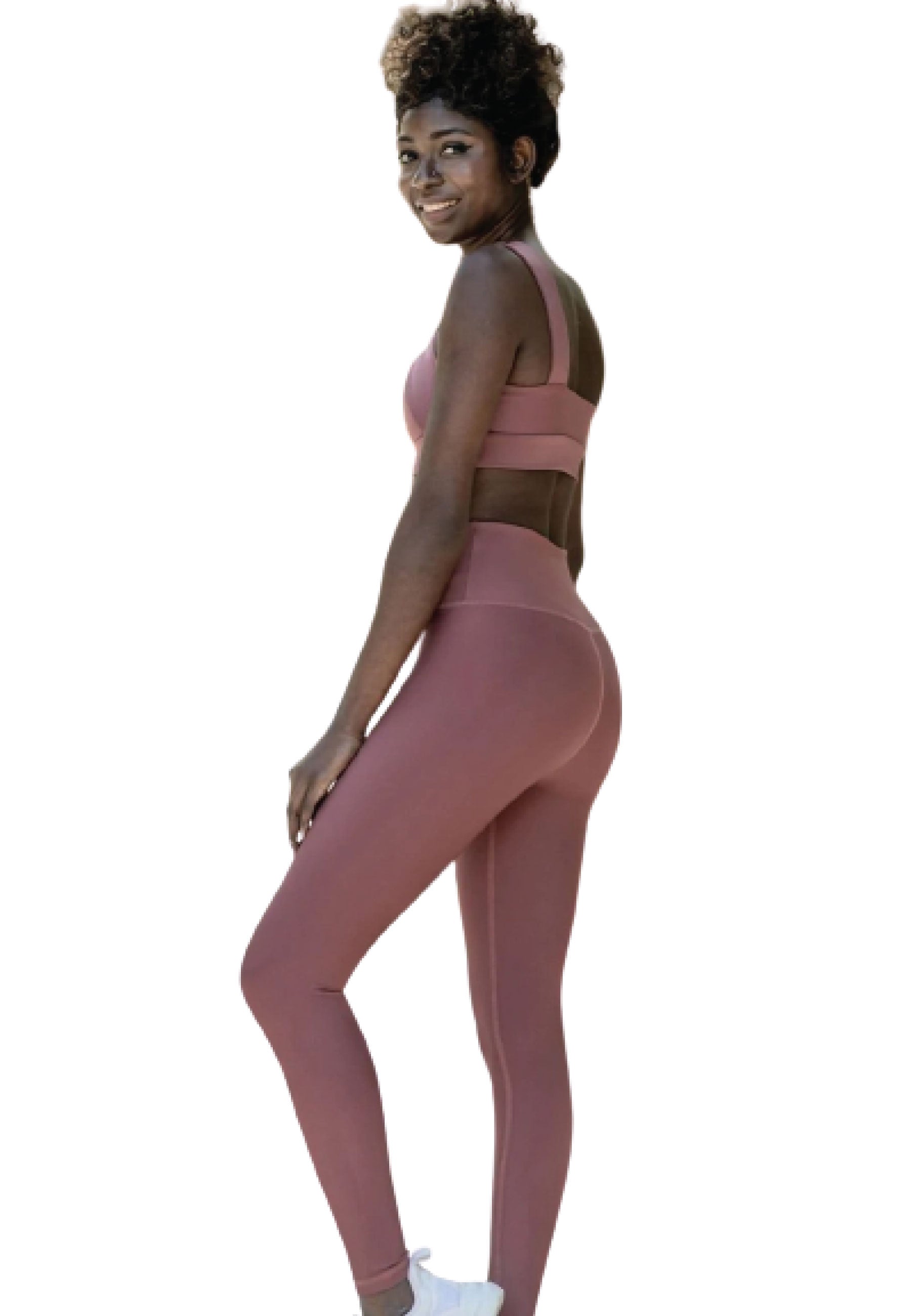 208 Decoltée Sport Bra in Dark Rose Dancing Queens