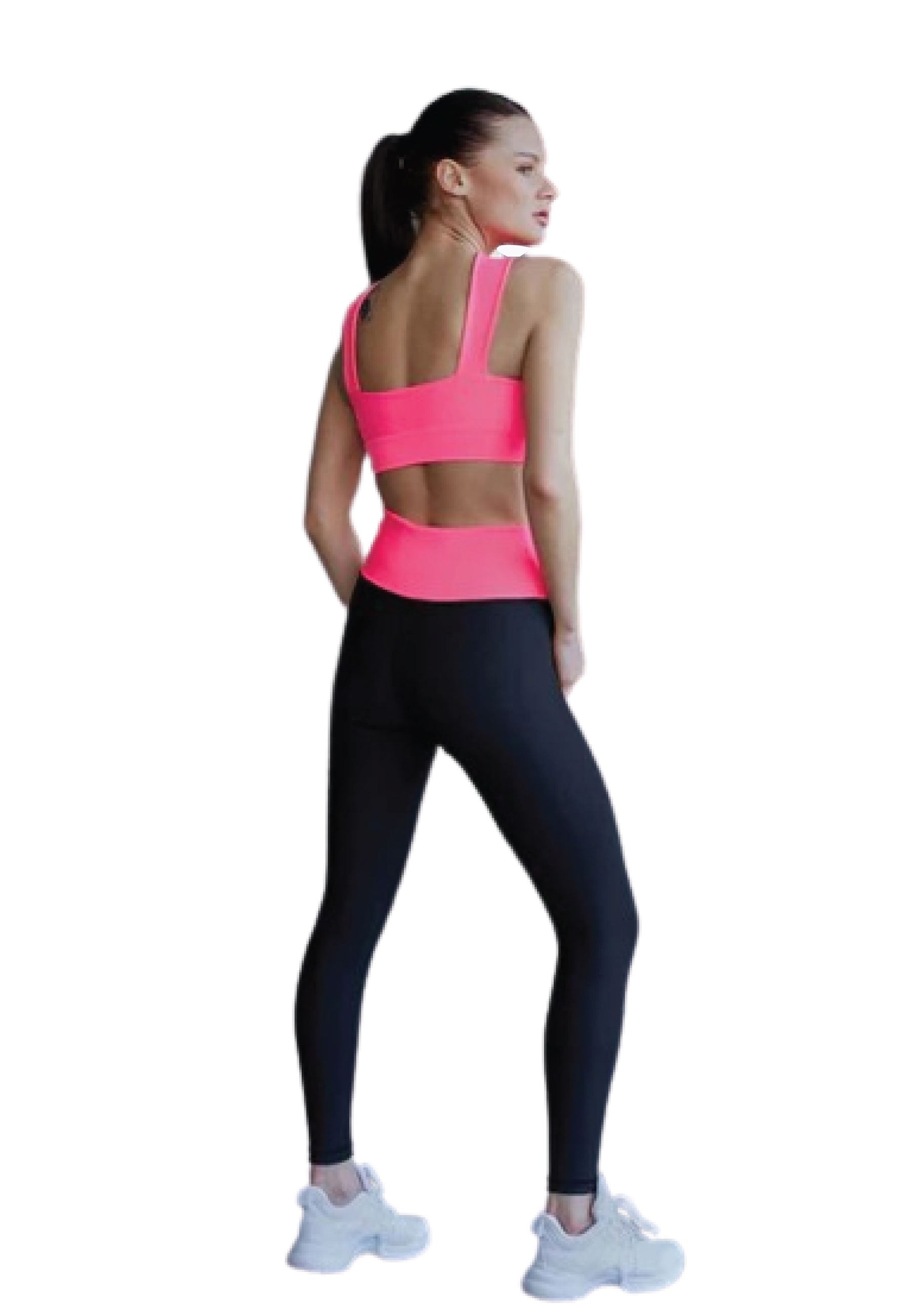 193 Decoltée Sport Bra in Pink Dancing Queens