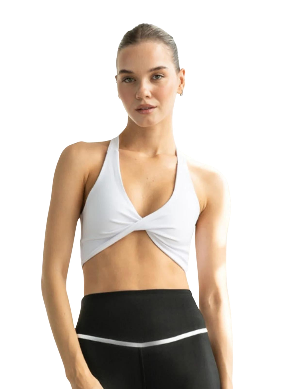 392 Saintes Sport Bra in Weiss Dancing Queens