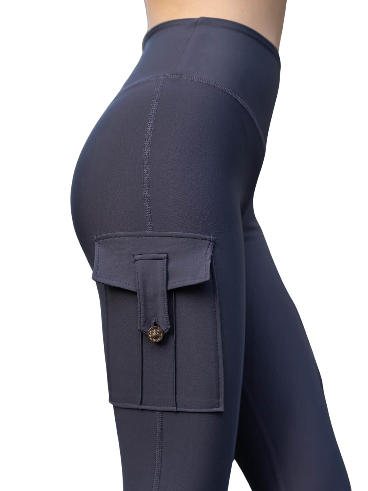 317 Leggings mit Taschen in Anthrazit Dancing Queens