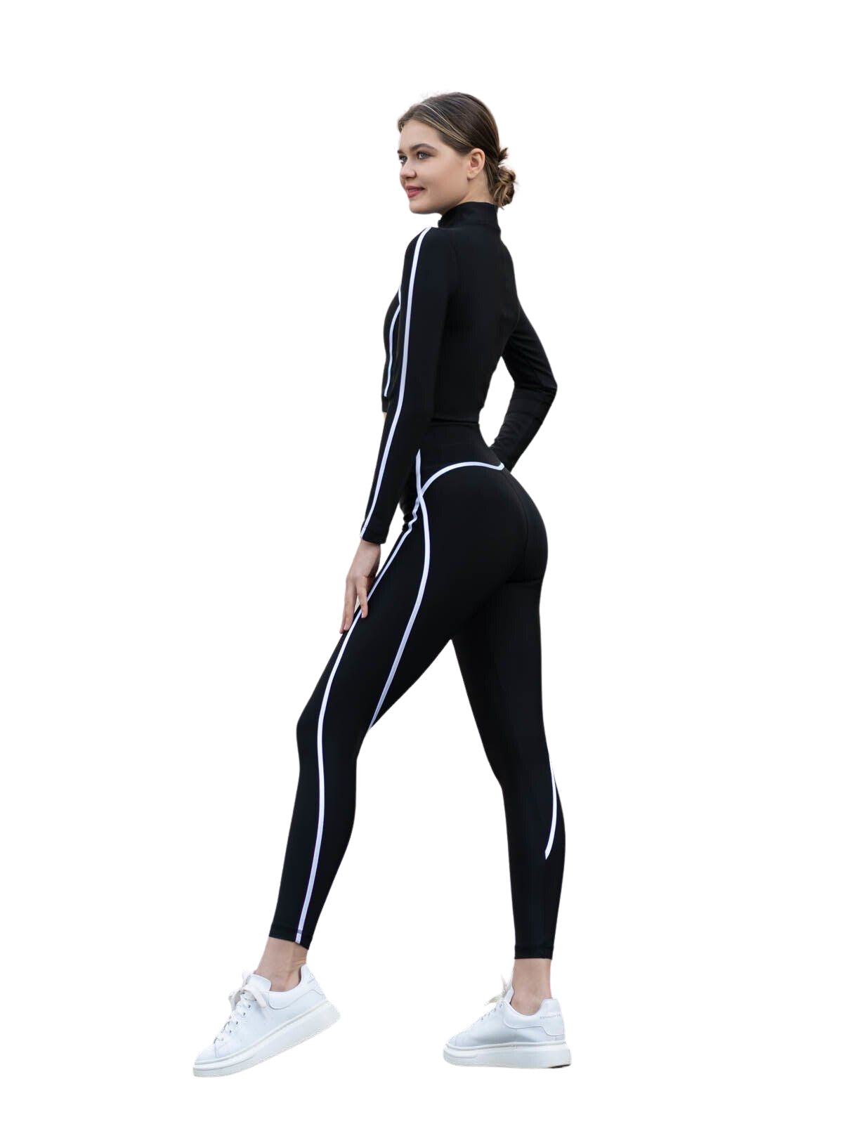 352 Menton Leggings in Schwarz Dancing Queens