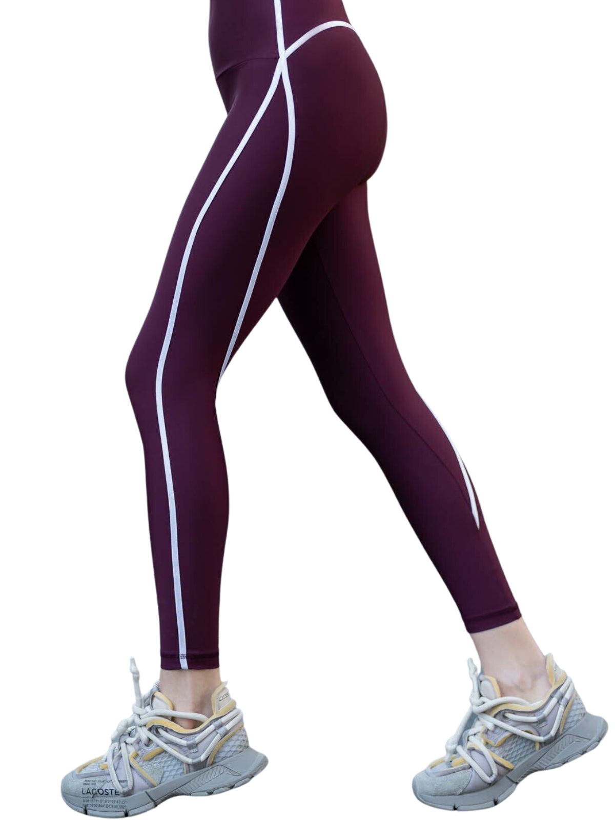373 Menton Leggings in Dunkelviolett Dancing Queens