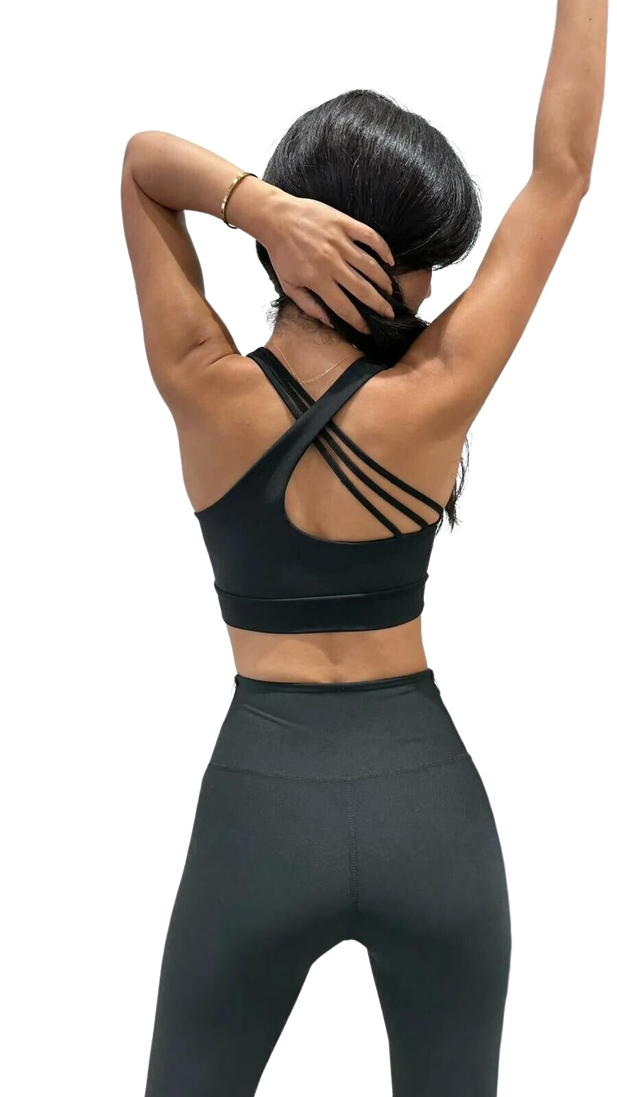 396 Bron Sport Bra in Schwarz Dancing Queens
