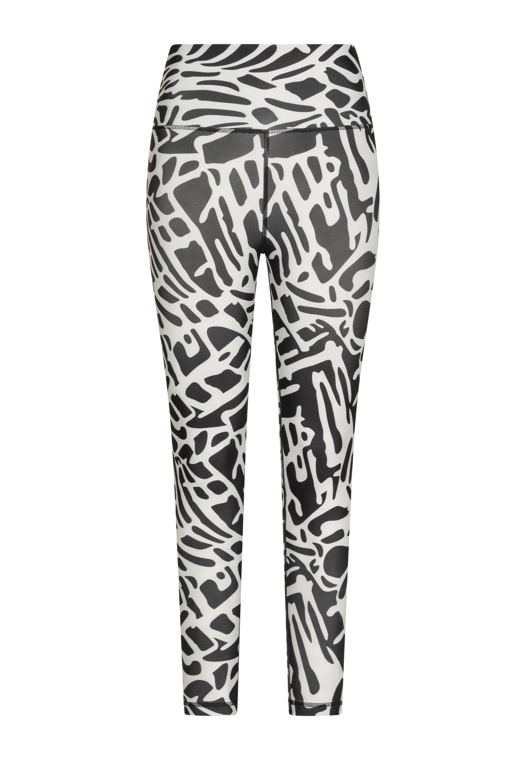 906 Extra High Waist Leggings in Schwarz & Weiss Dancing Queens