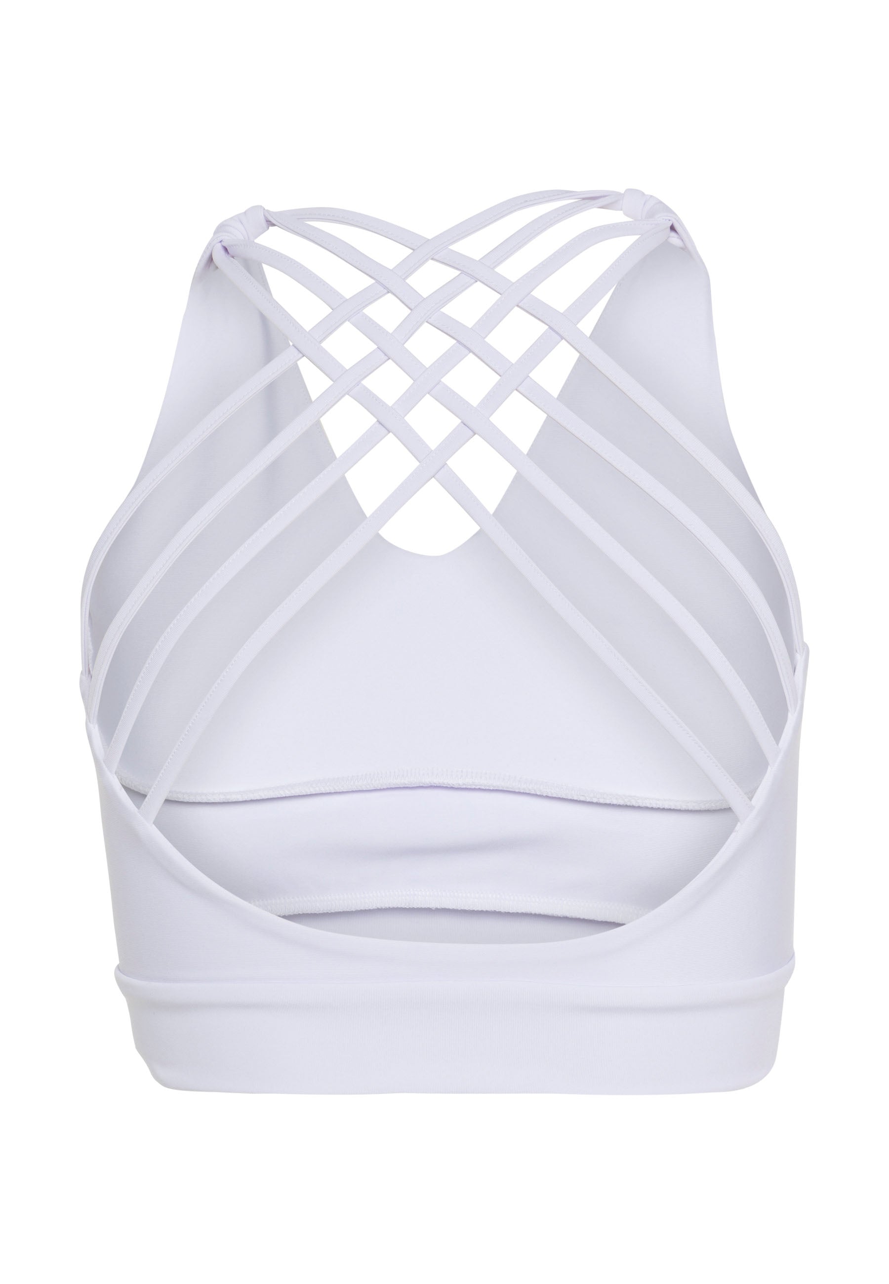 189 Sport Bra in Weiss Dancing Queens