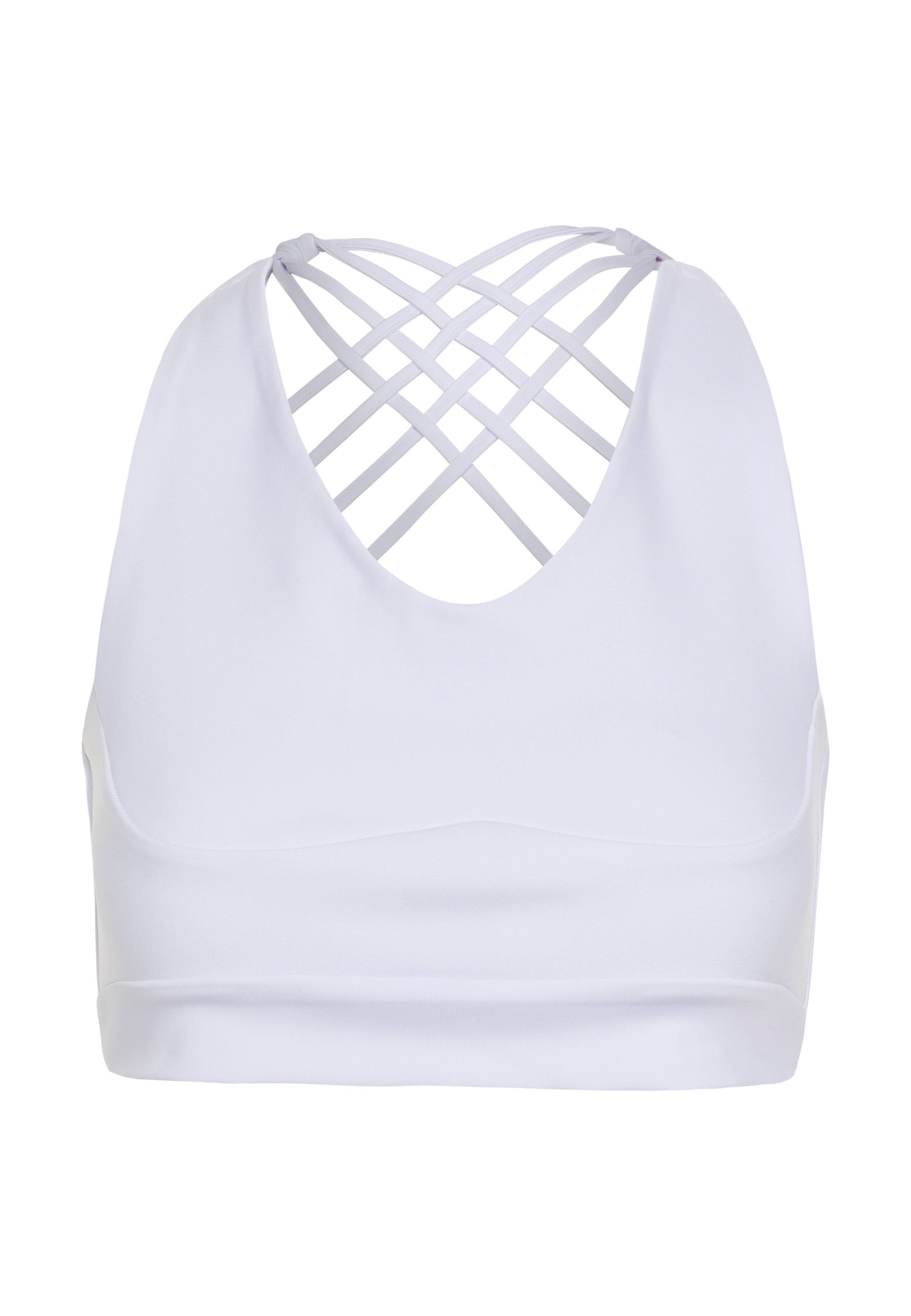 189 Sport Bra in Weiss Dancing Queens