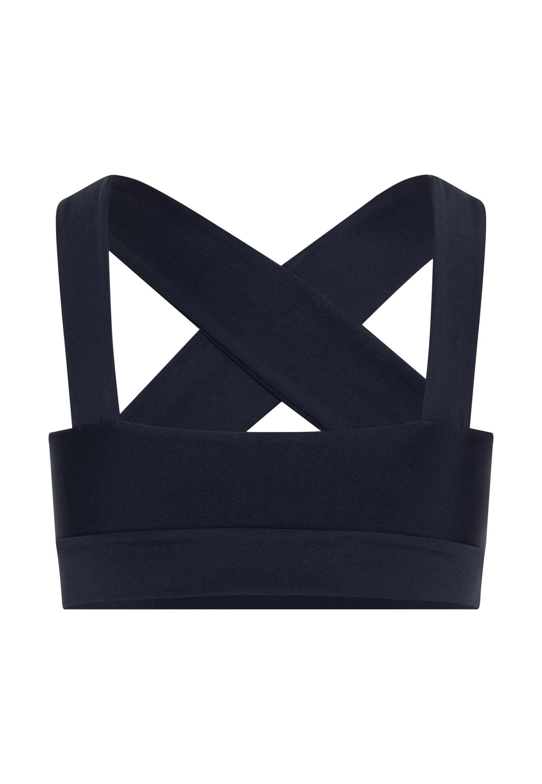 200 Decoltée Spor Bra in Navy Blau Dancing Queens