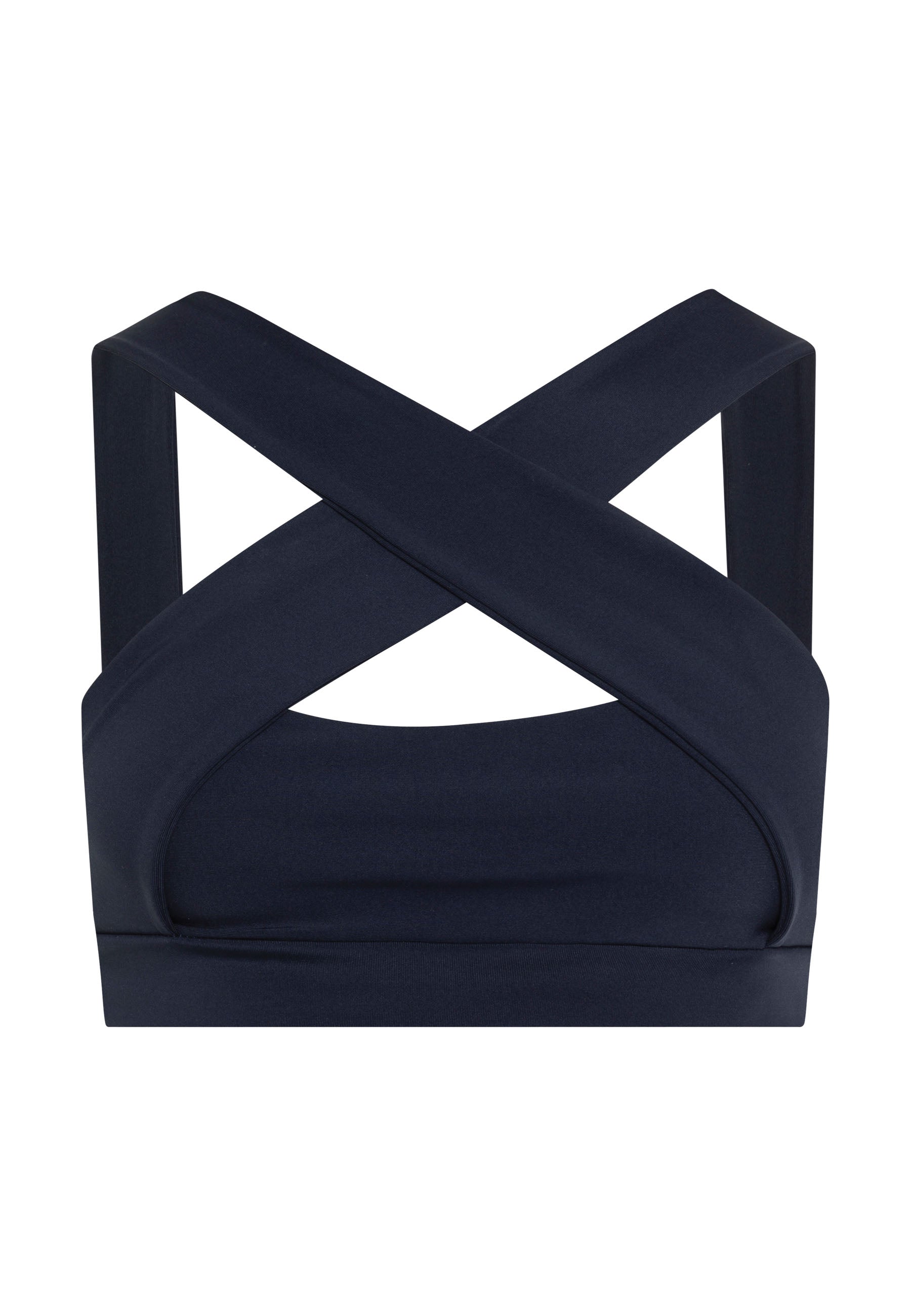 200 Decoltée Spor Bra in Navy Blau Dancing Queens