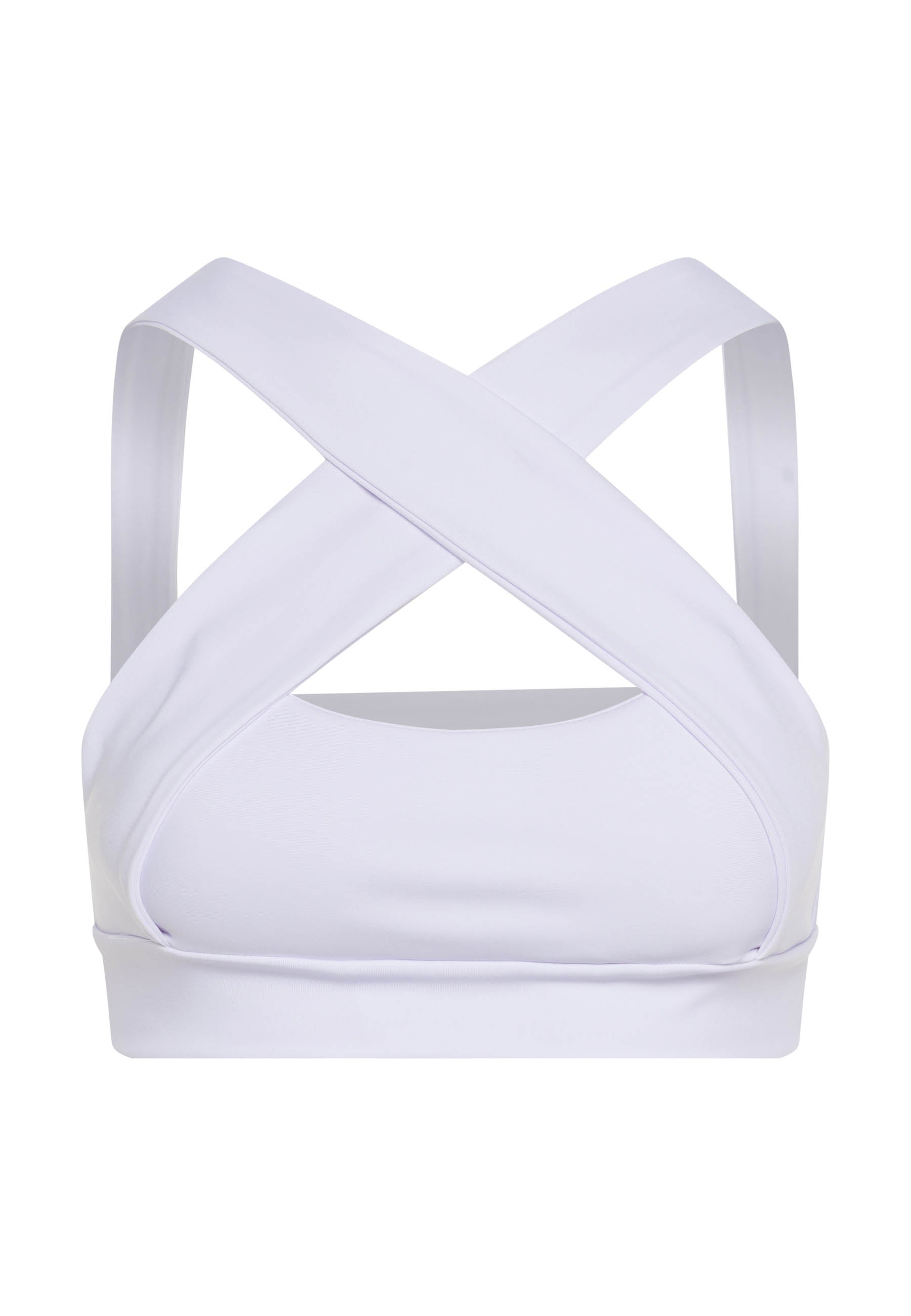 190 Decoltée Sport Bra in Weiss Dancing Queens