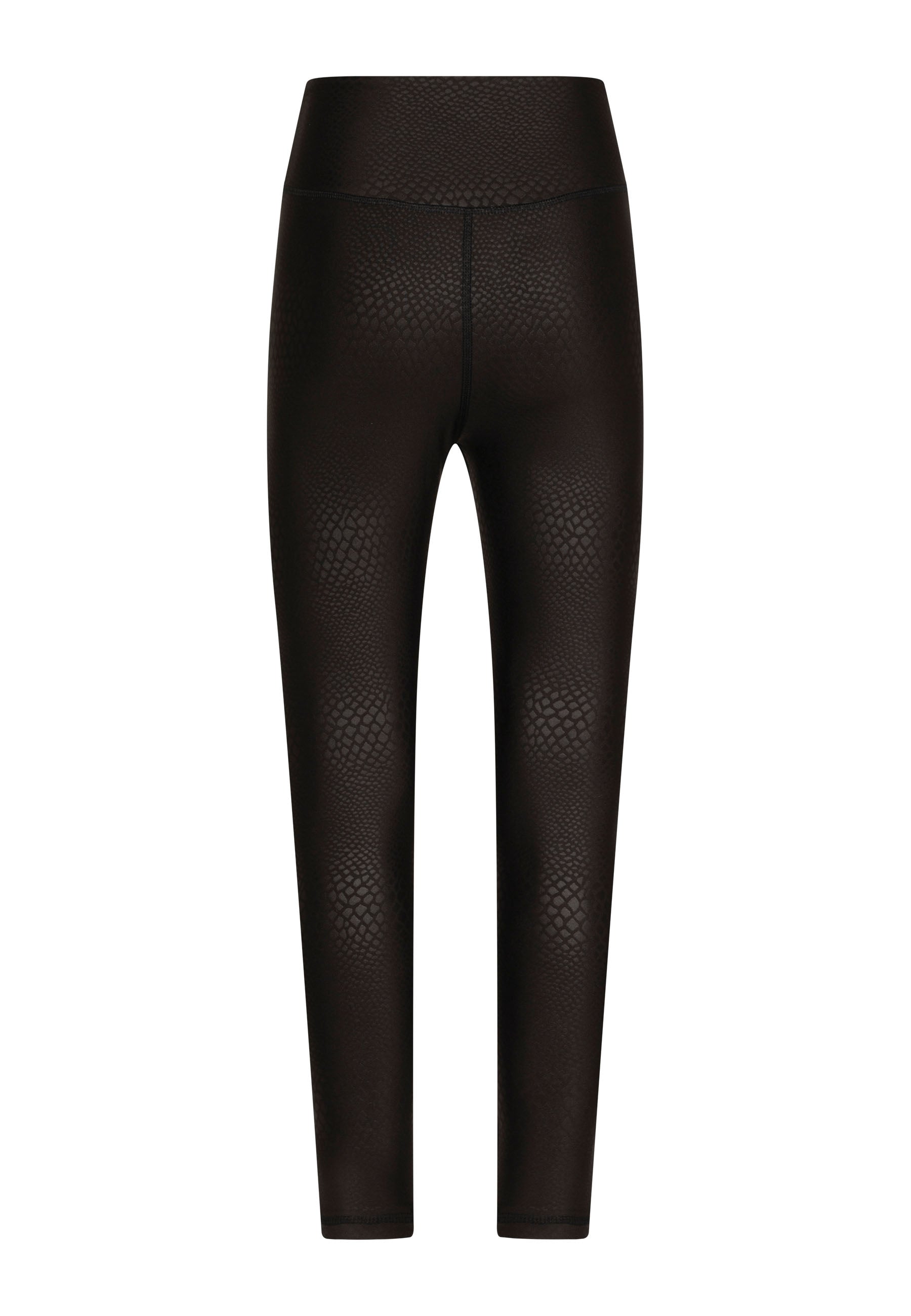 937 Leather-Look Leggings in Schwarz Snake Dancing Queens