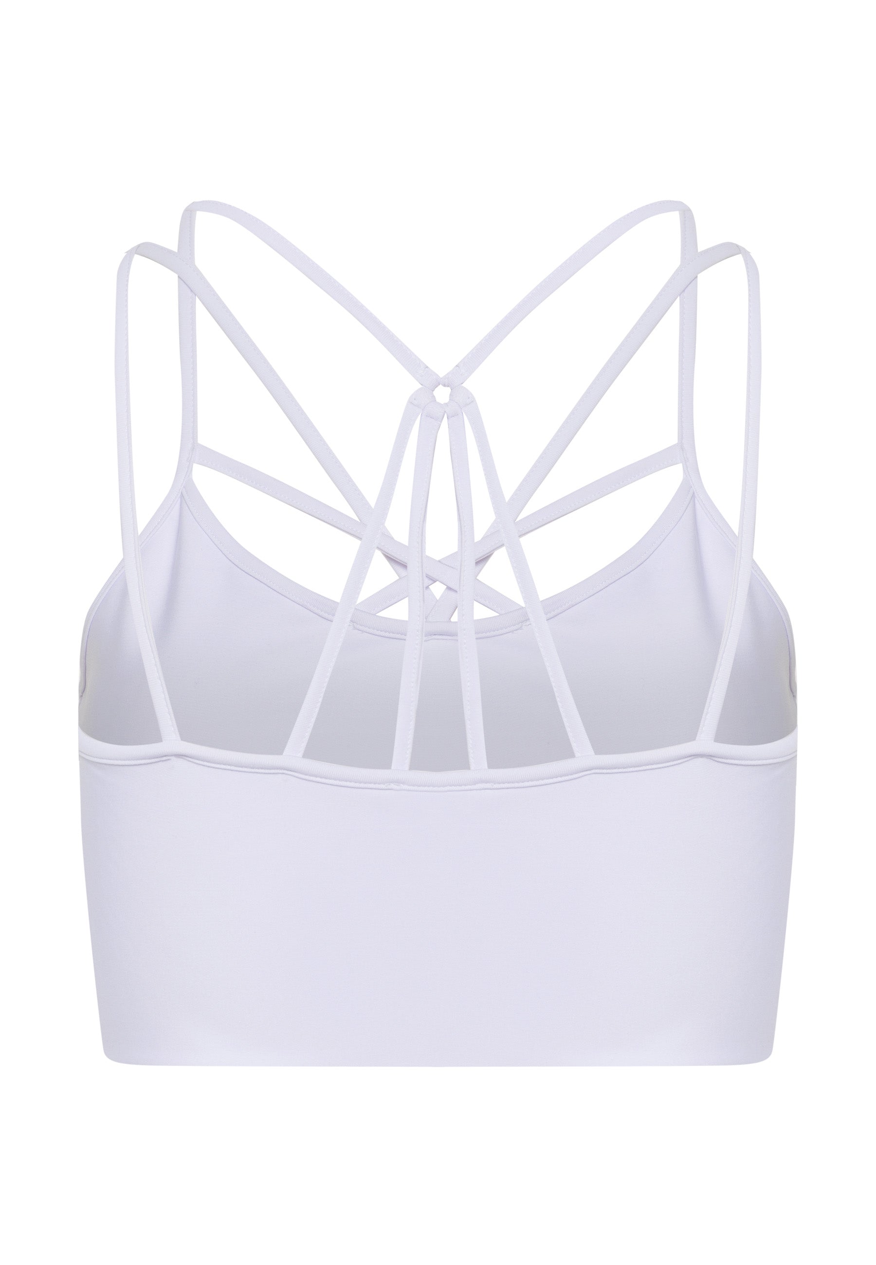 121 Sport Bra in Weiss Dancing Queens