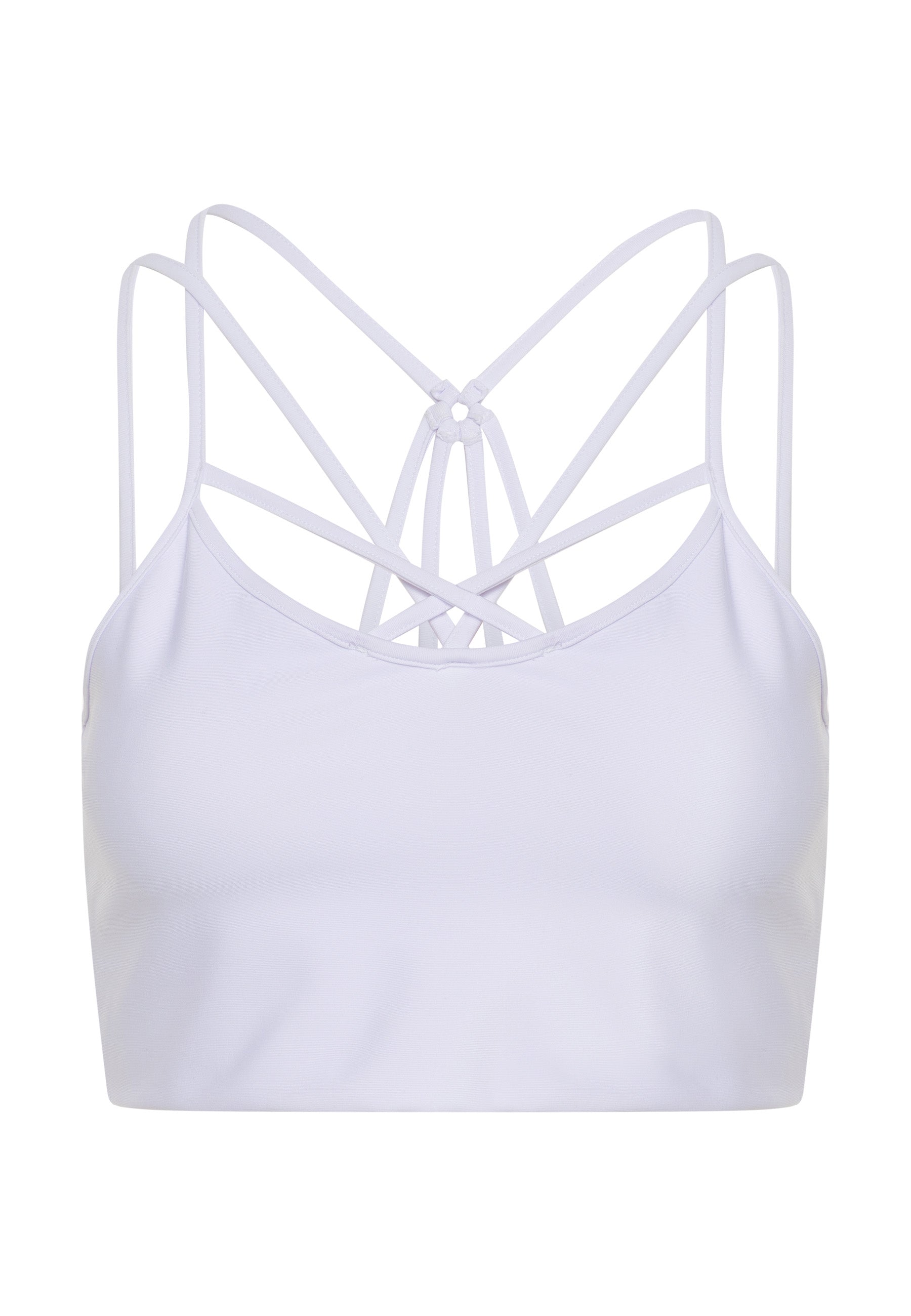 121 Sport Bra in Weiss Dancing Queens