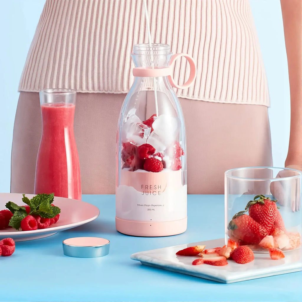 Mixeur nomade 350 ml avec recharge induction – Pour jus, smoothies & shakes Zeyo By Lea