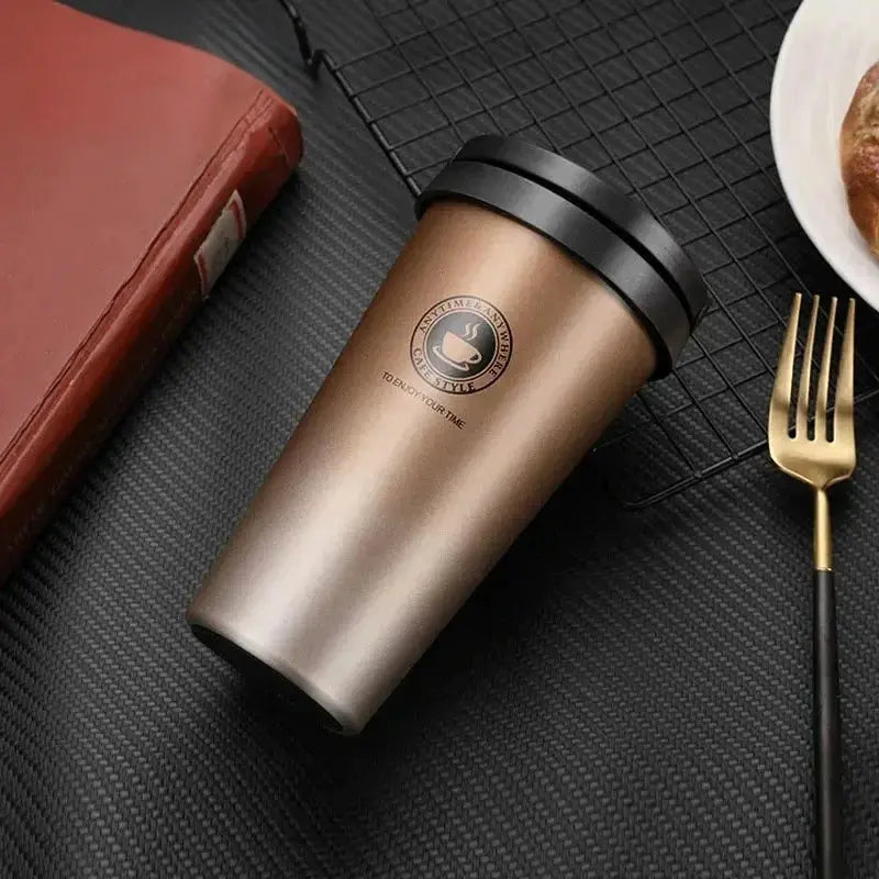 Mug thermos portable double paroi – grande contenance, isotherme Zeyo By Lea