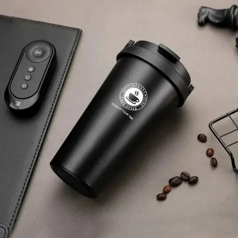 Mug thermos portable double paroi – grande contenance, isotherme Zeyo By Lea