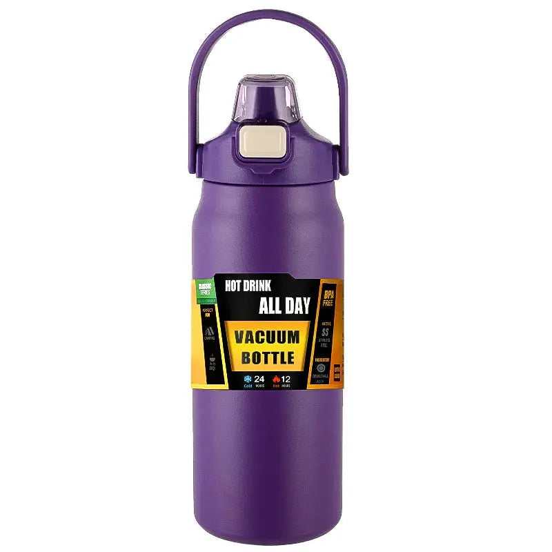 Thermos double paroi avec paille – Design nomade & isolation longue durée Zeyo By Lea