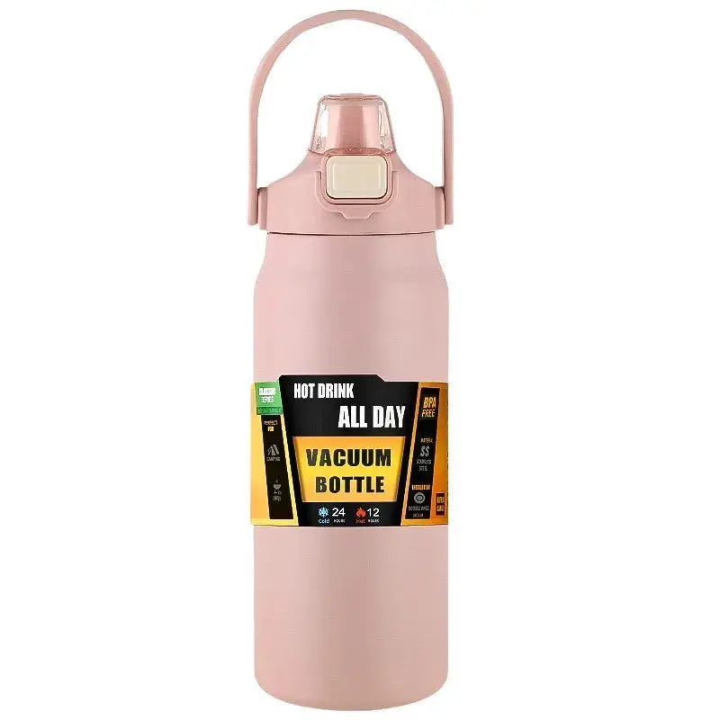 Thermos double paroi avec paille – Design nomade & isolation longue durée Zeyo By Lea