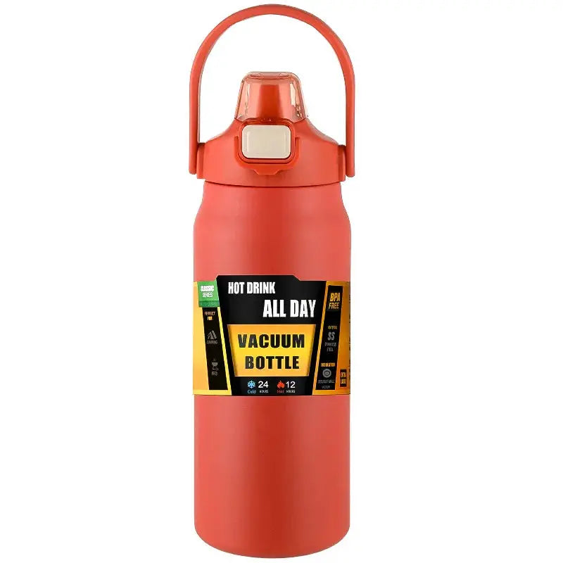 Thermos double paroi avec paille – Design nomade & isolation longue durée Zeyo By Lea