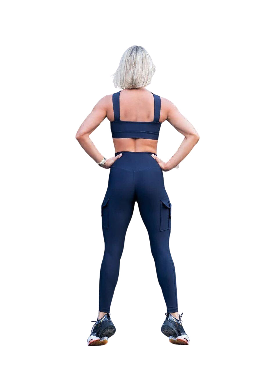 1141 Leggings mit Taschen in Navy Blau Dancing Queens