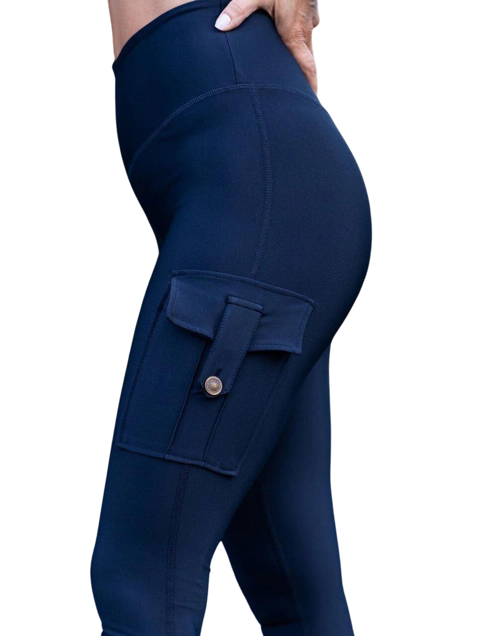 1141 Leggings mit Taschen in Navy Blau Dancing Queens
