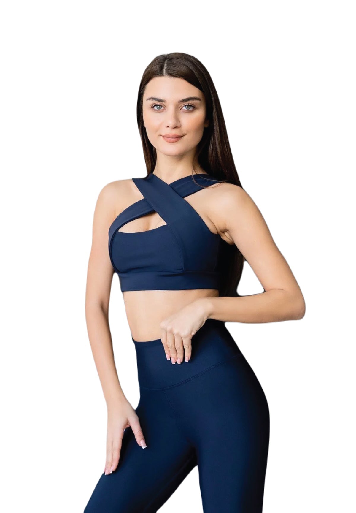 296 Extra High Waist Leggings in Navyblau Dancing Queens