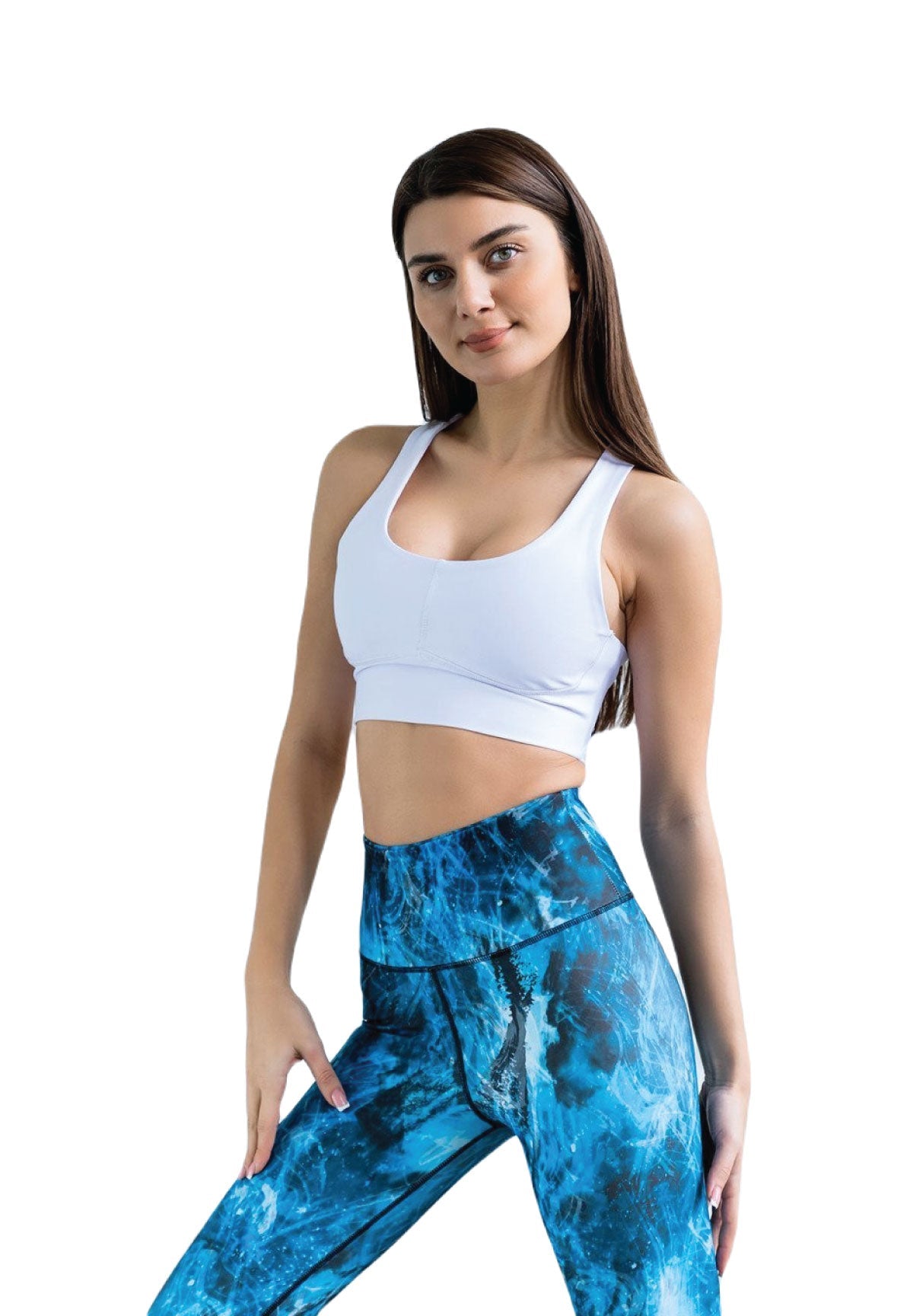 236 Fit Sport Bra in Weiss Dancing Queens